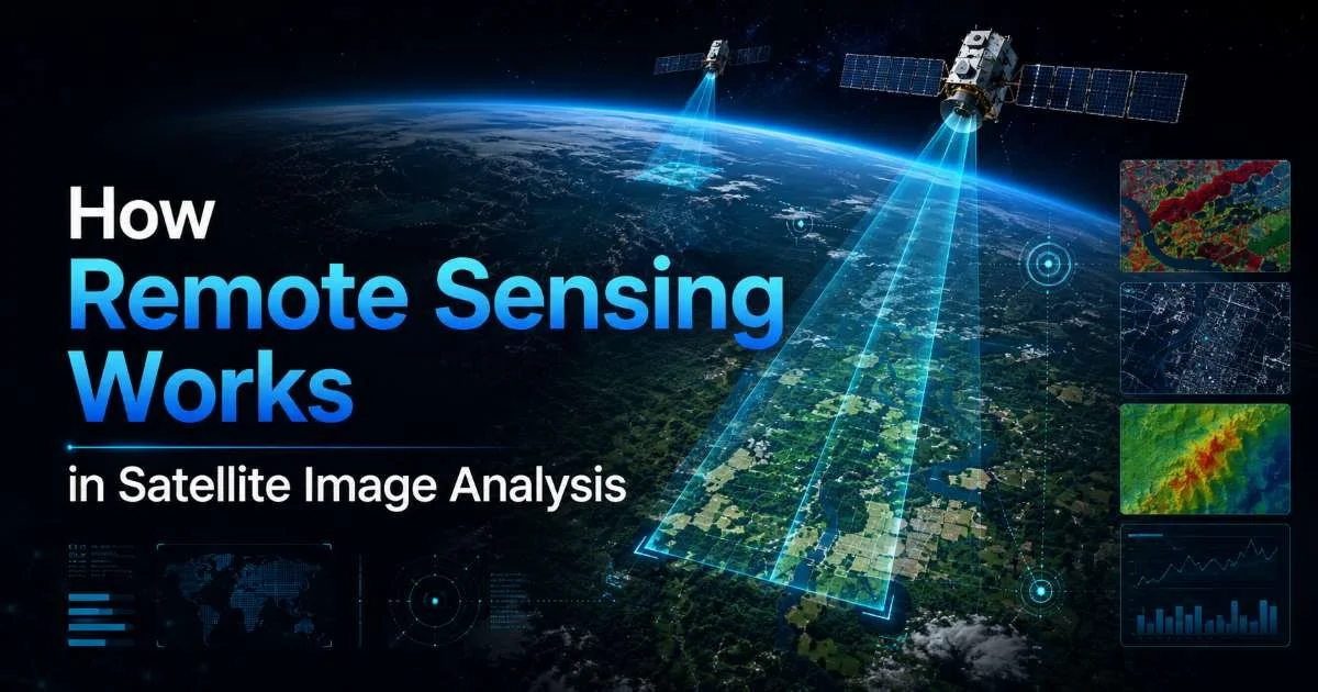 How Remote Sensing Works in Satellite Image Analysis