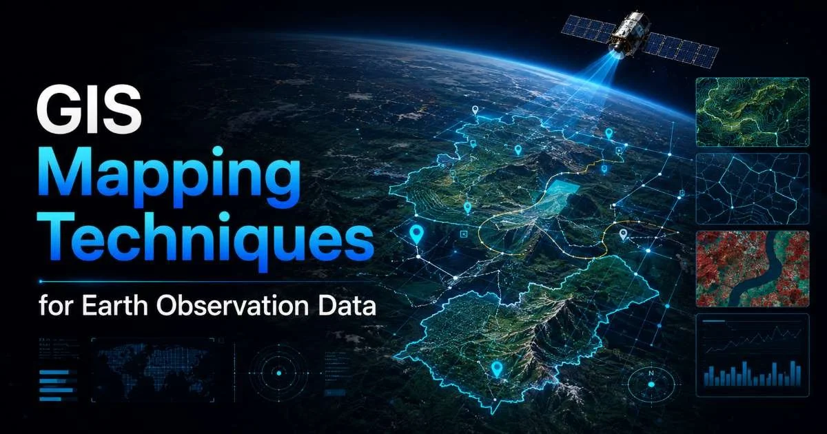 GIS Mapping Techniques for Earth Observation Data